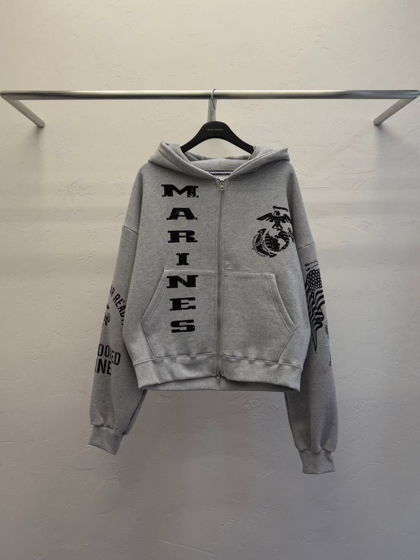 MARINES Zip Hoodie