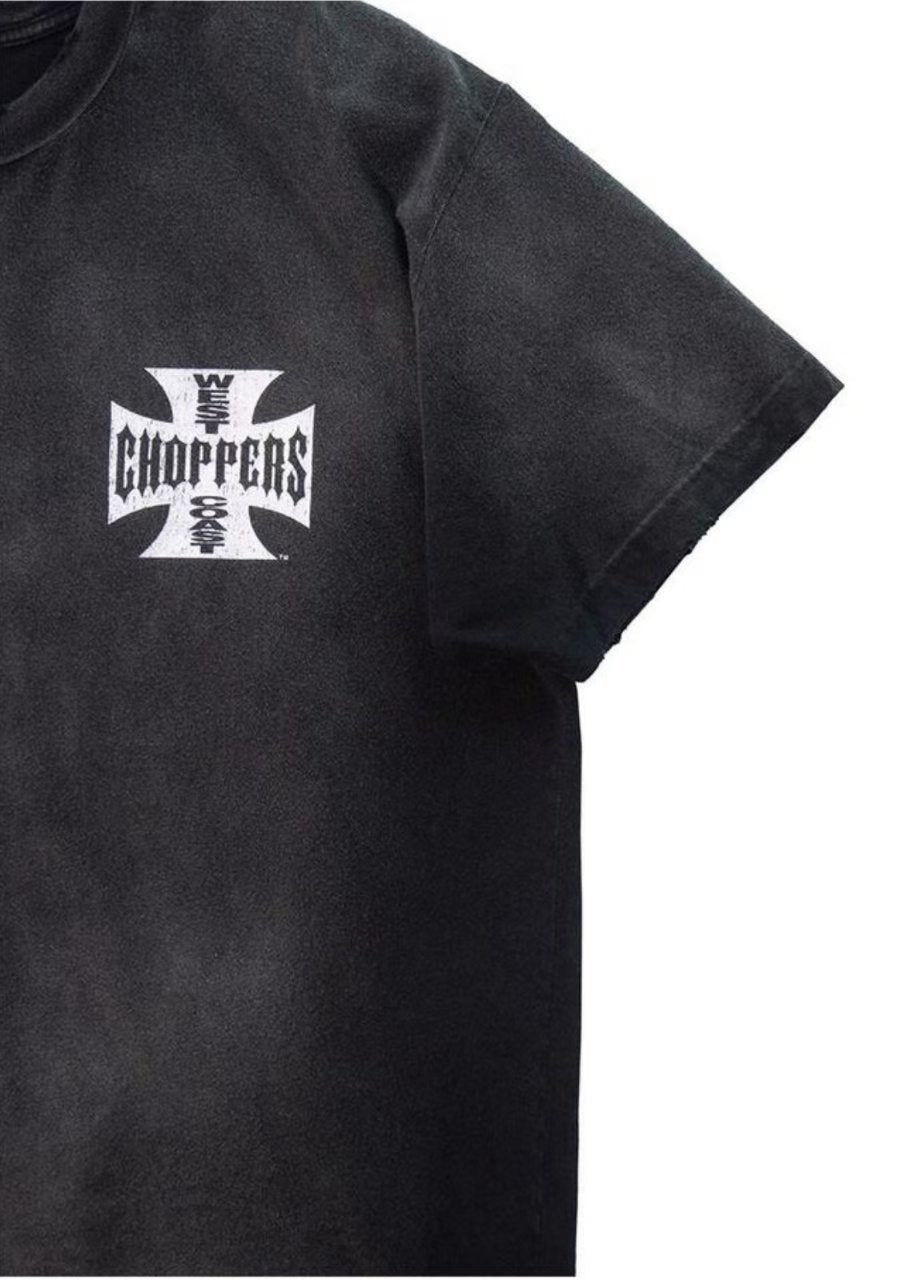 WCC Distressed Iron Cross T-Shirt