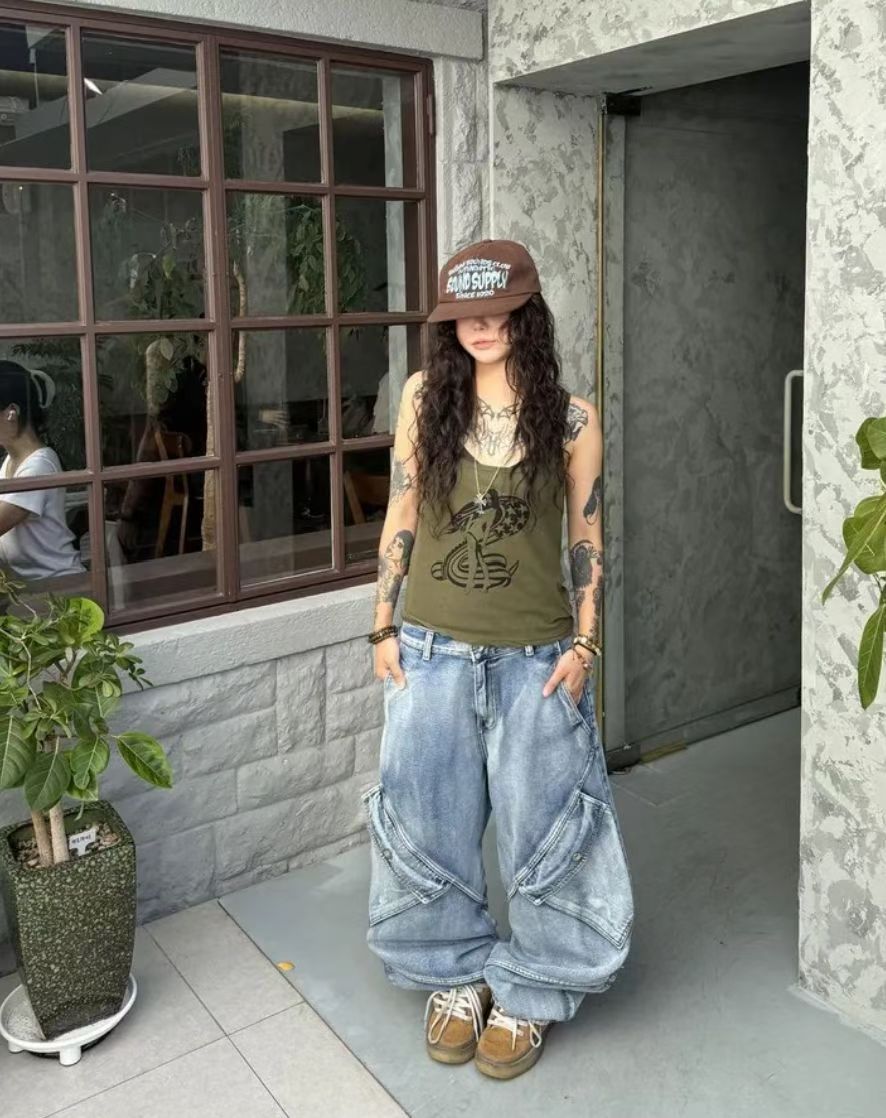 Baggy Cargo Jeans
