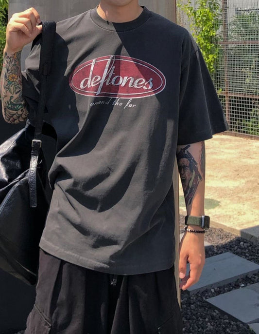 Deftones Oversized Vintage  Tee