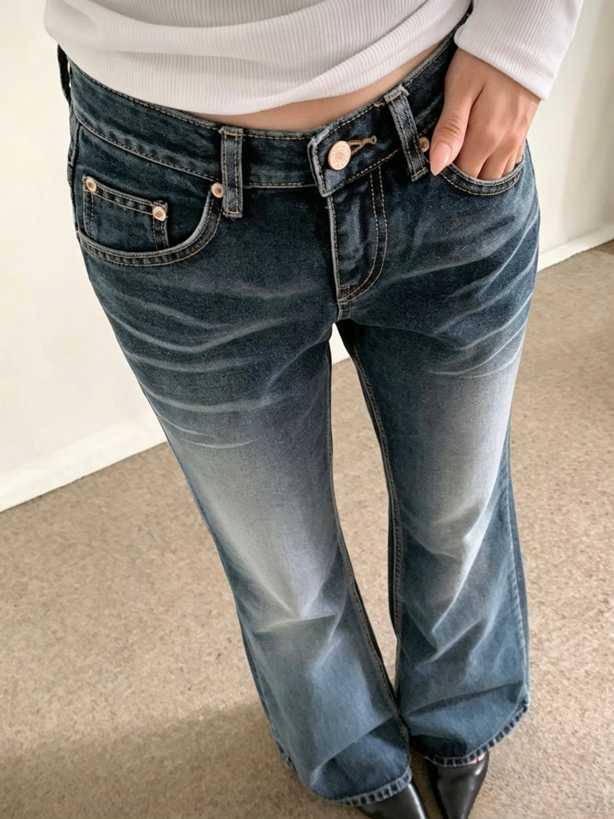 Bootcut Denim Jeans