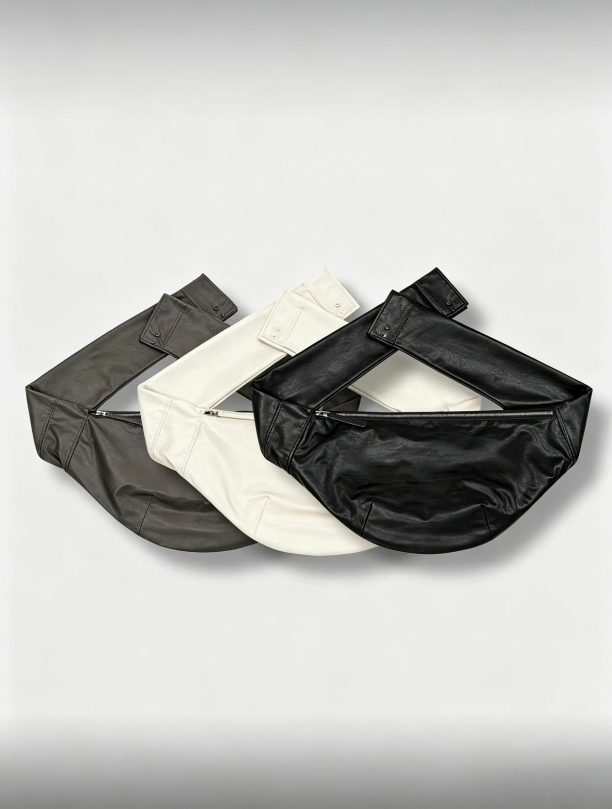 26FW Leather Shirt Crossbody Bag