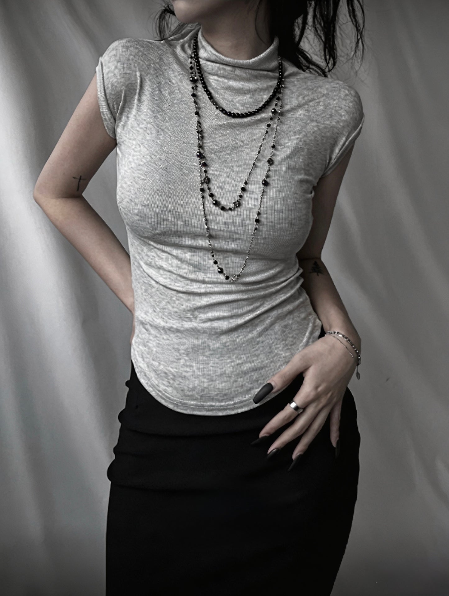 Fitted Sleeveless Top