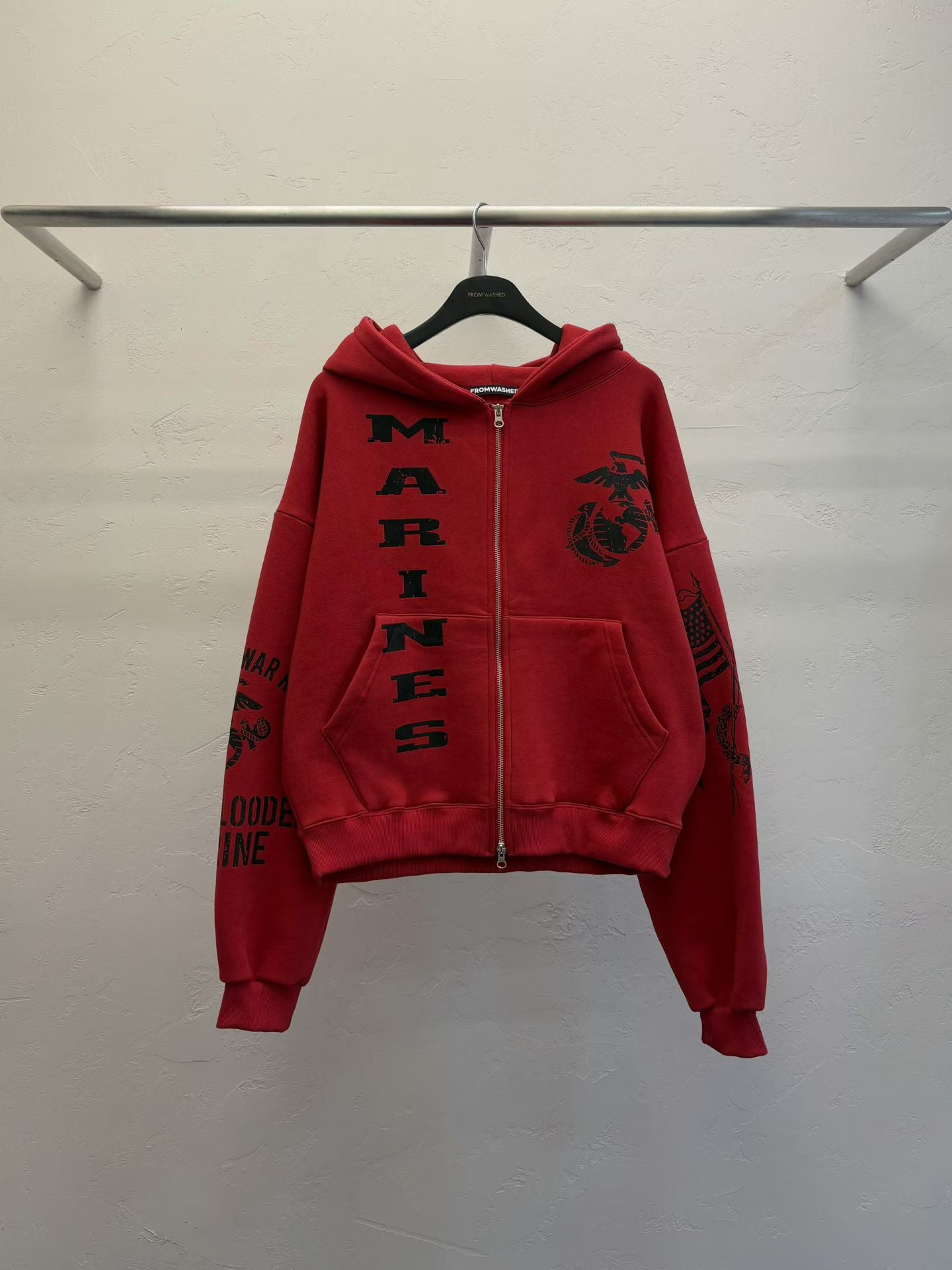 MARINES Zip Hoodie