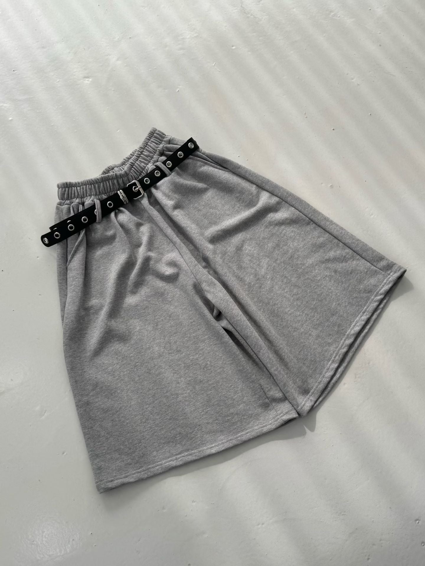 Cross Belt Bermuda Shorts