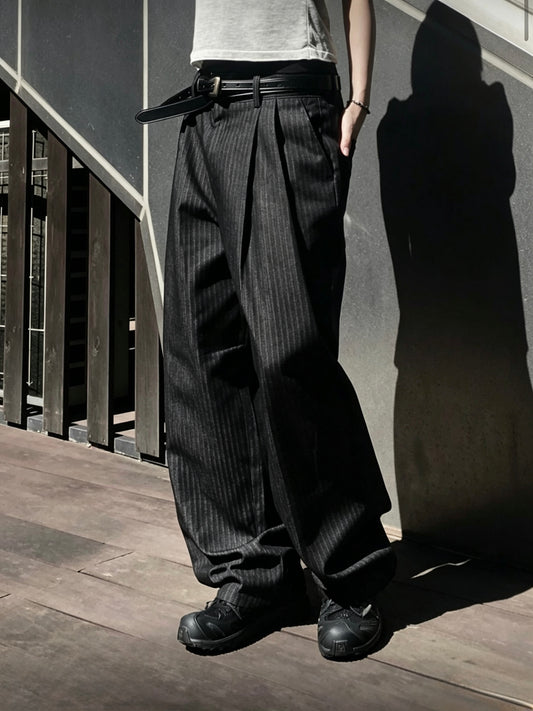 Herringbone Wide Jeans