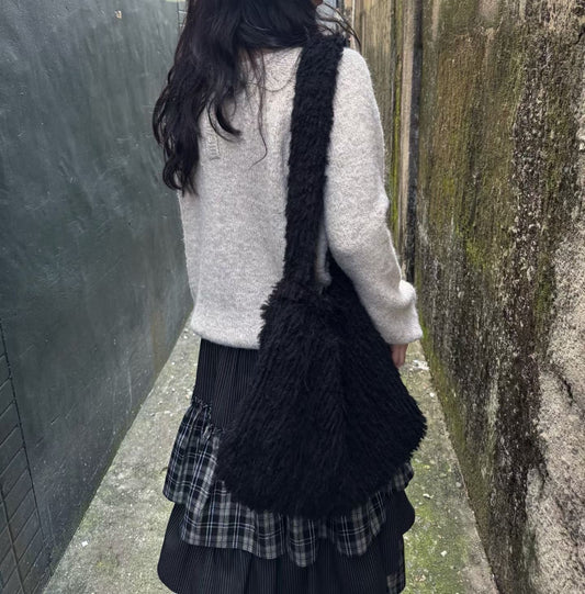 Fluffy Crossbody Bag