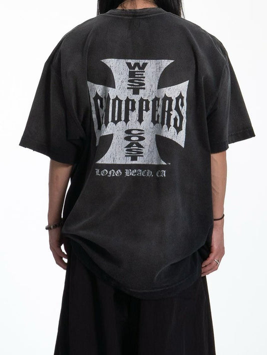 WCC Distressed Iron Cross T-Shirt