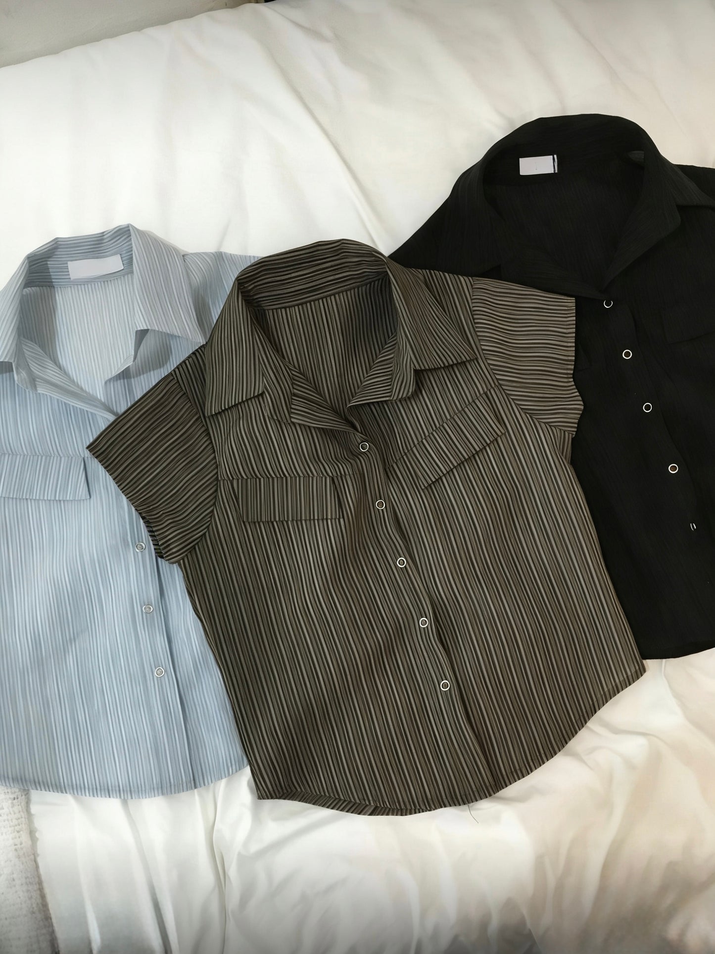 Pinstripe Fitted Shirt