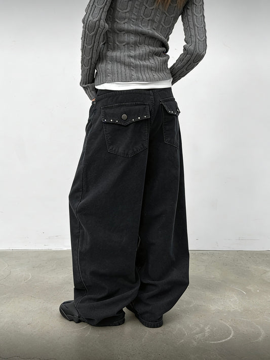 Riveted Thin Fleece Long Pants