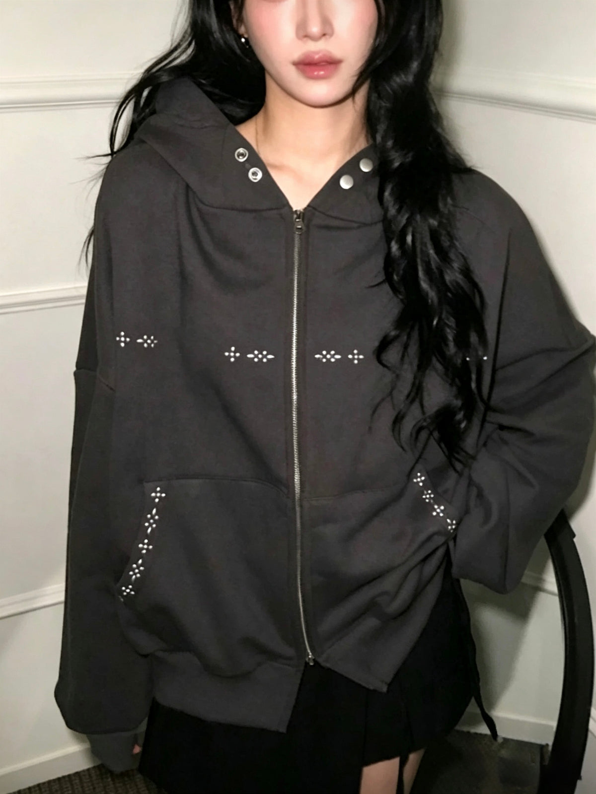 Riveted Zip Hoodie UNISEX