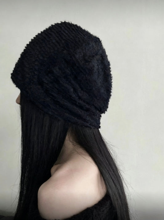 Fluffy Knit Beanie