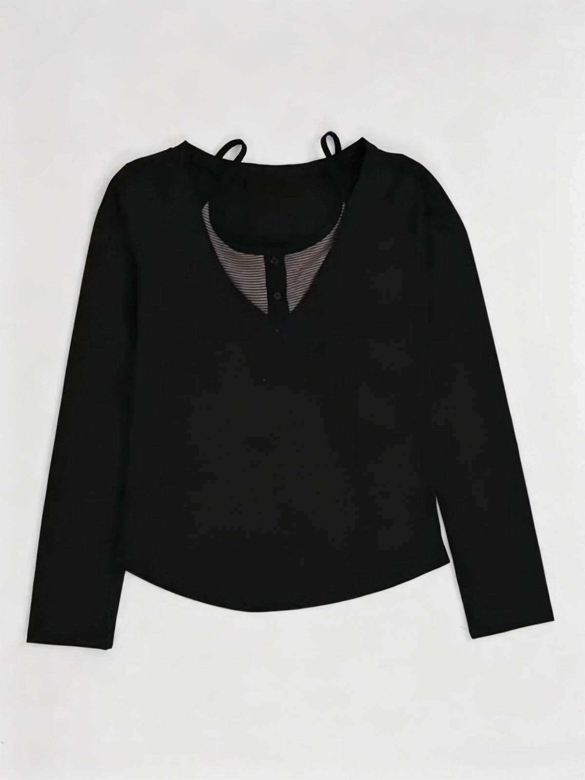 Layered V-Neck Top