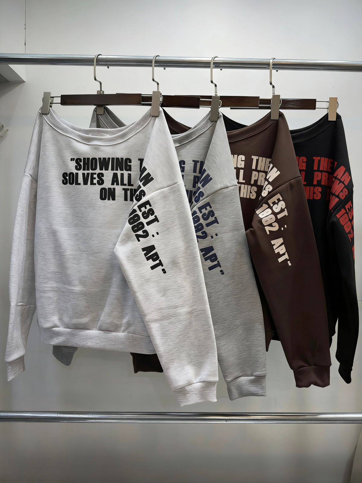 Letter Print Sweatshirt