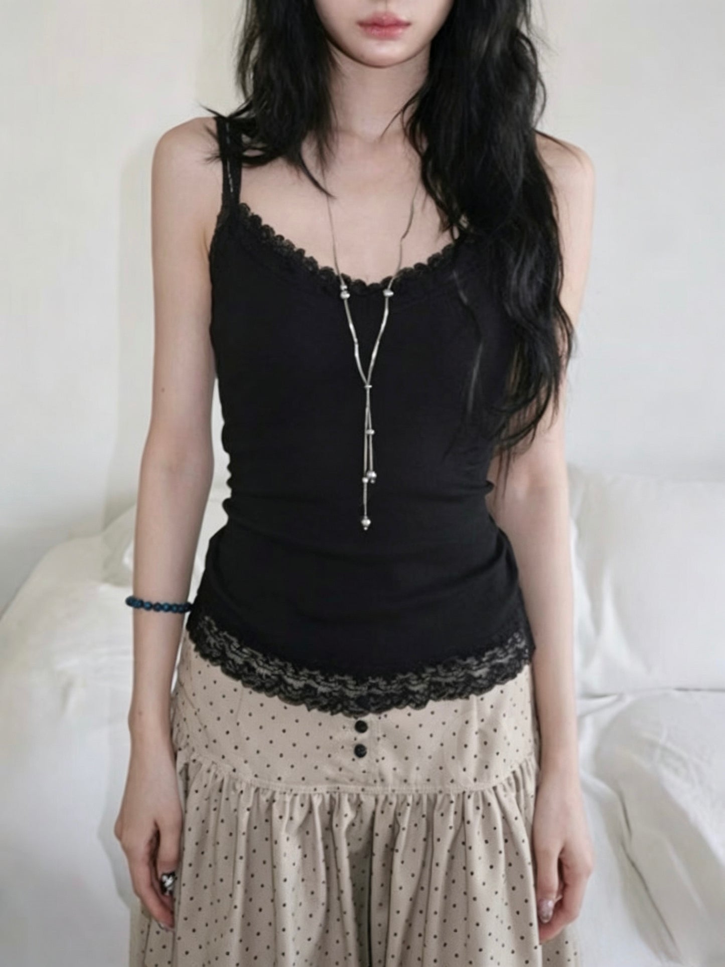 Lace-Trim Camisole
