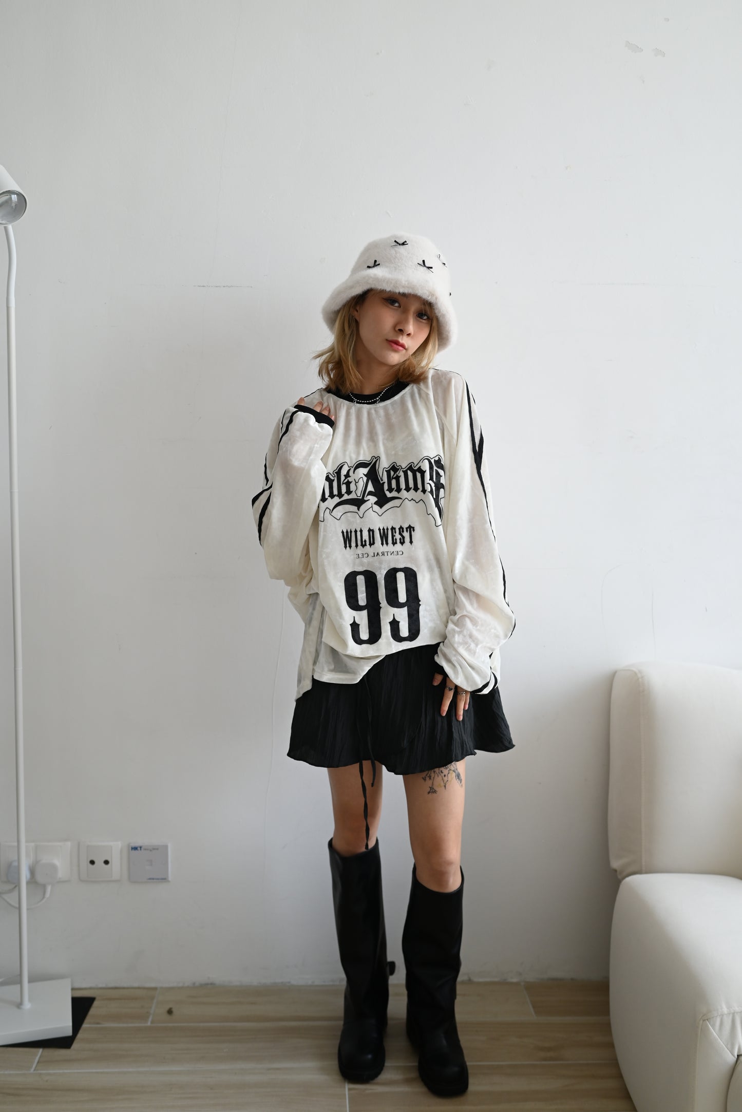 unisex corduroy wide top