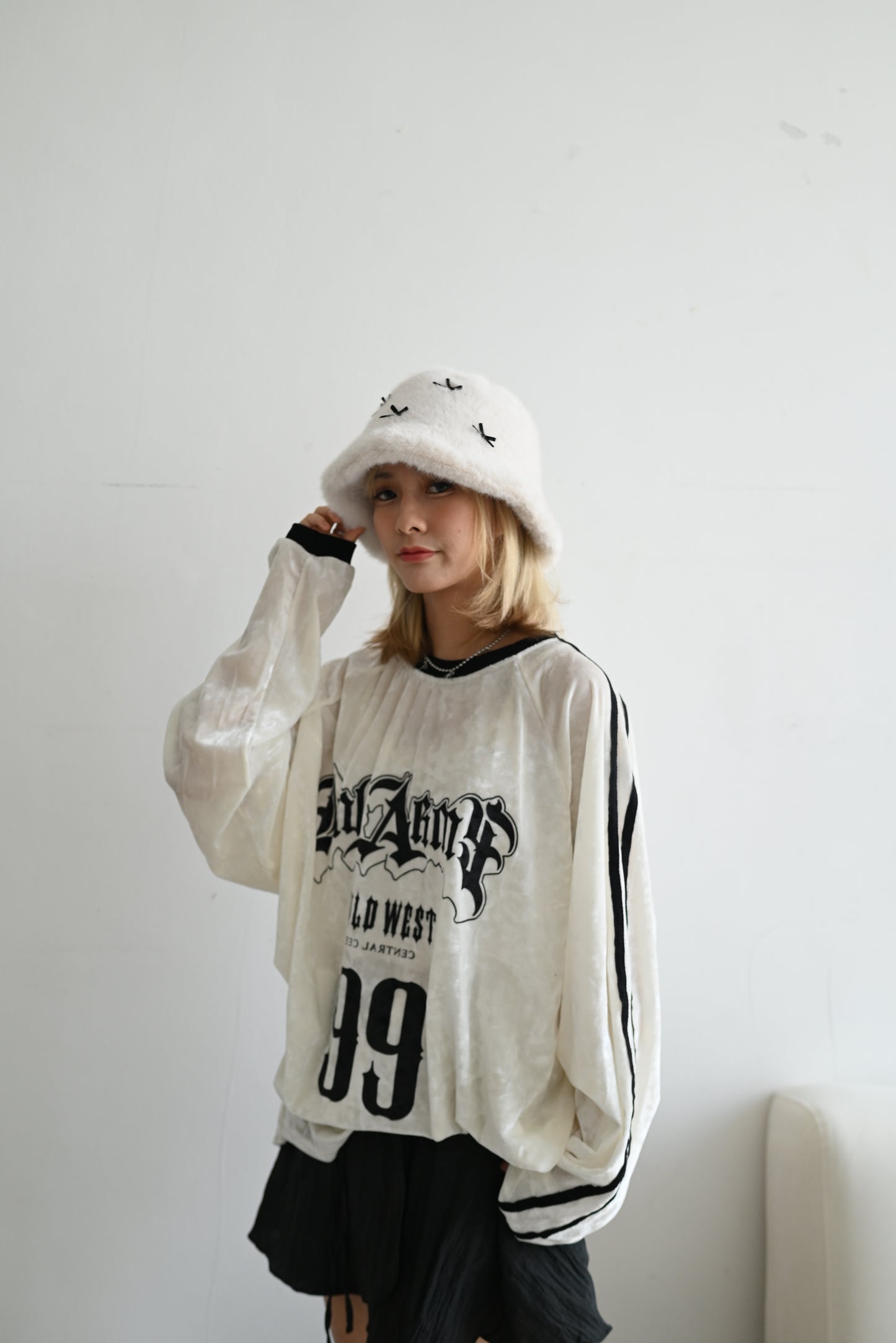 unisex corduroy wide top