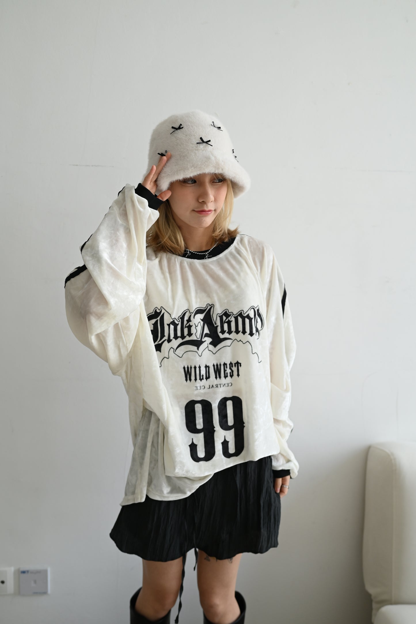 unisex corduroy wide top