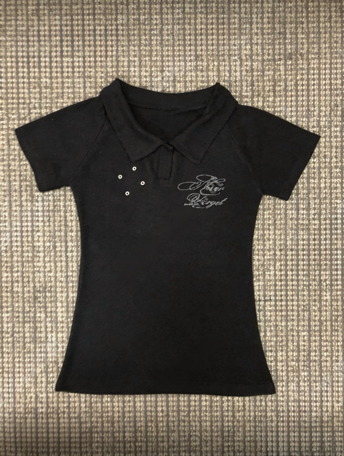 Cut-Out Polo Top