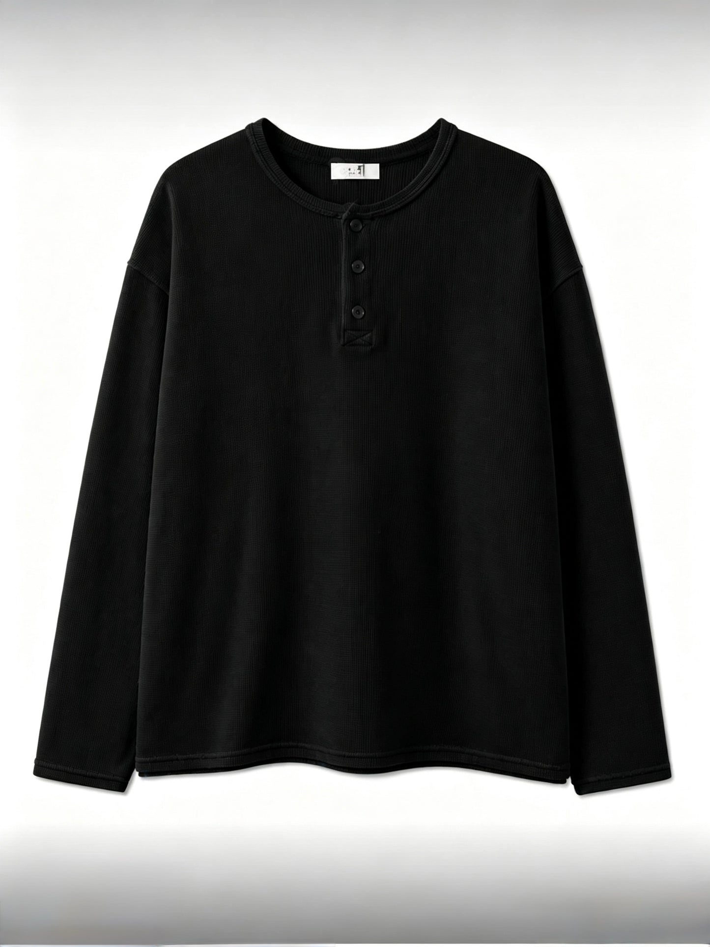 Washed Henley Tee