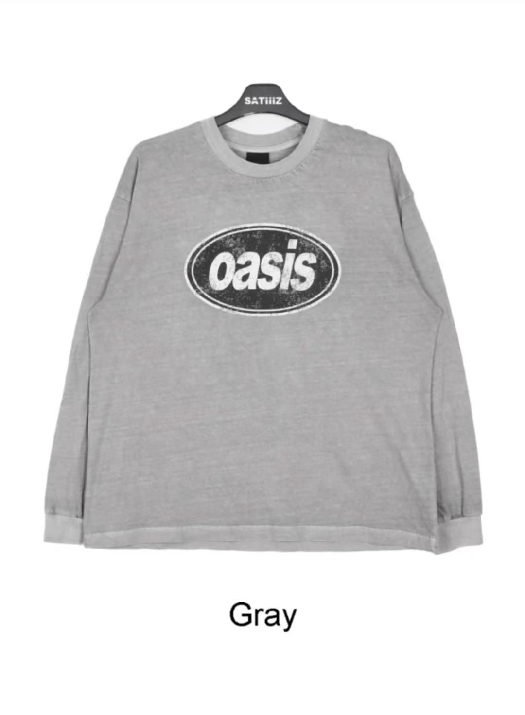 Oasis Graphic Long Sleeve  T-Shirt