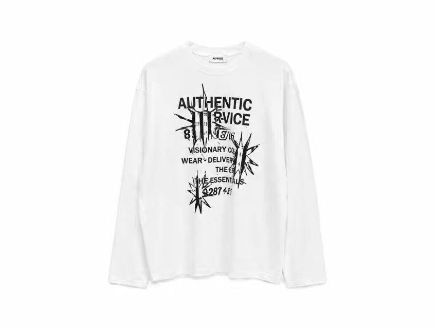 Vintage Crack Oversized LS Tee