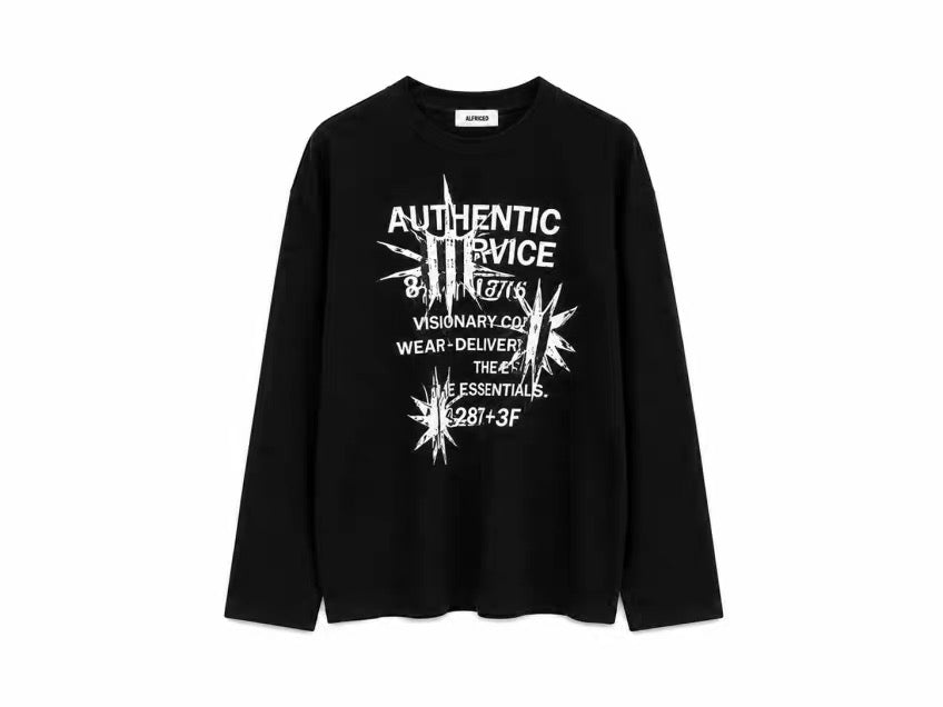 Vintage Crack Oversized LS Tee