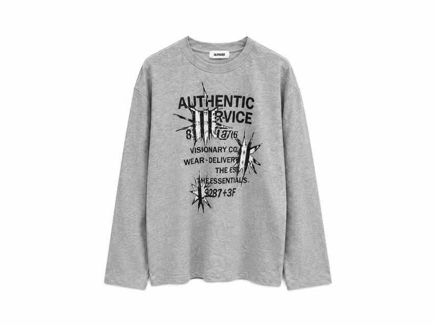 Vintage Crack Oversized LS Tee