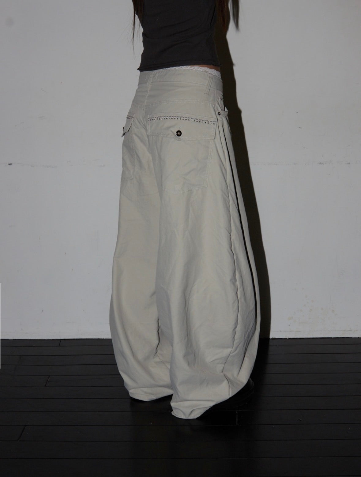 Rivet Cargo Scimitar Pants