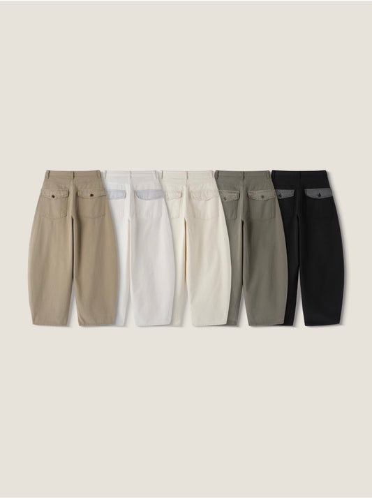 Check-Pocket Scimitar Pants