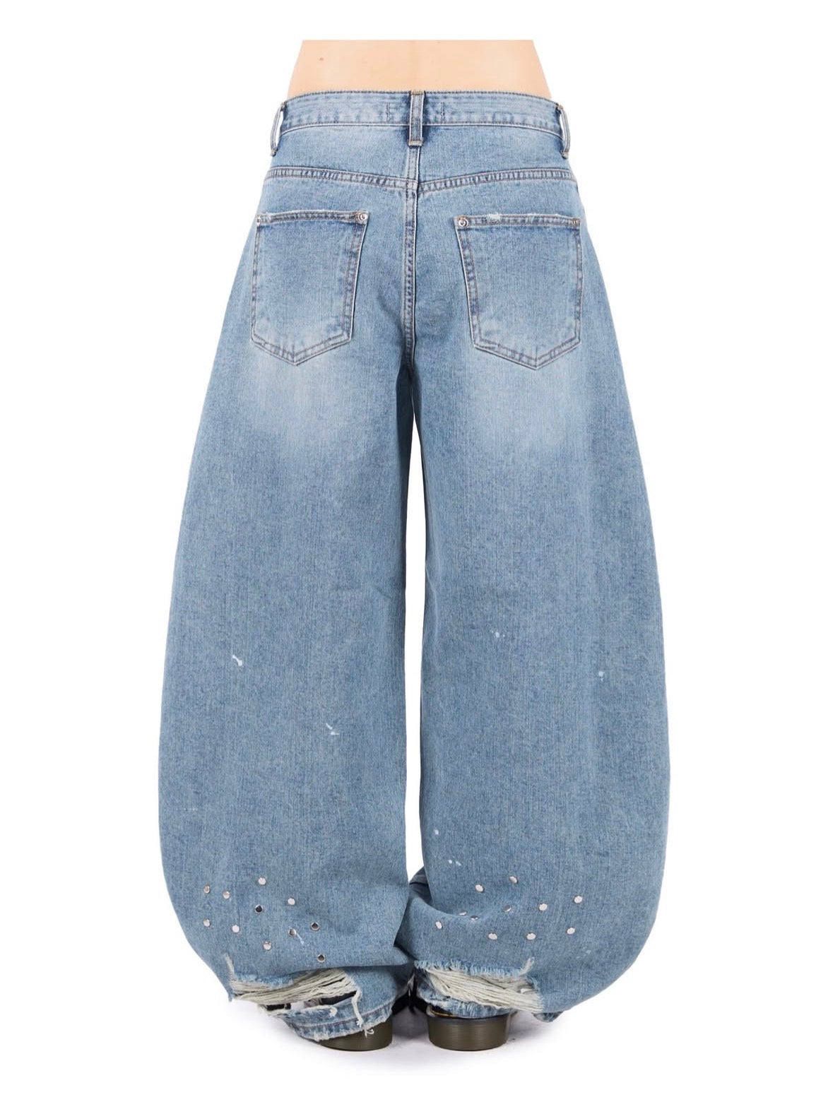 Crackle Scimitar Jeans