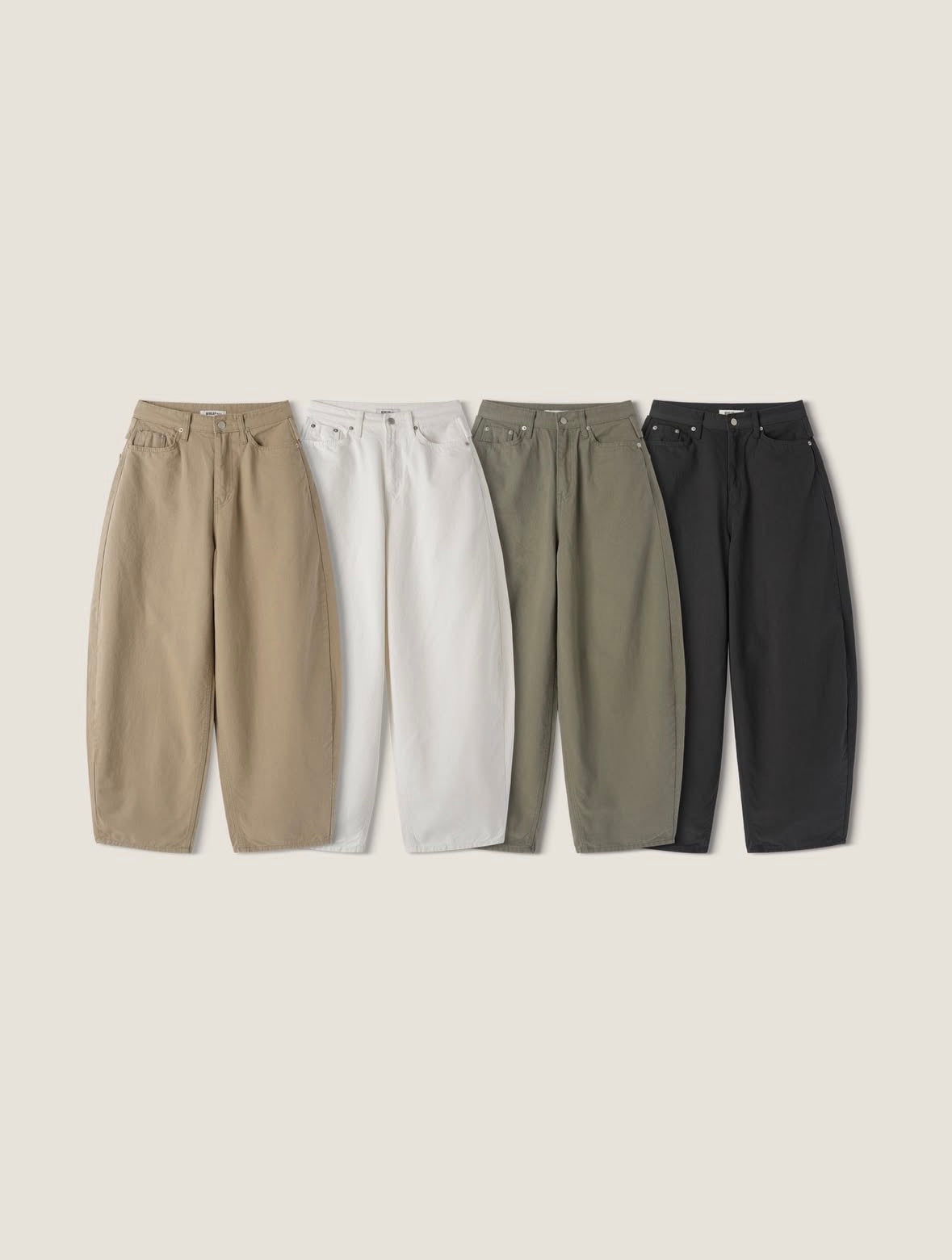Drawstring Scimitar Pants