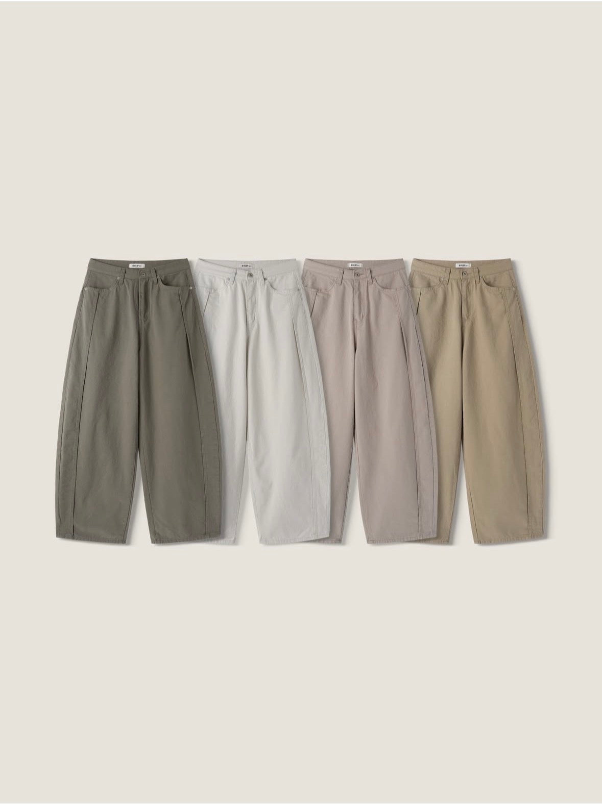 Side-Cutout Scimitar Pants