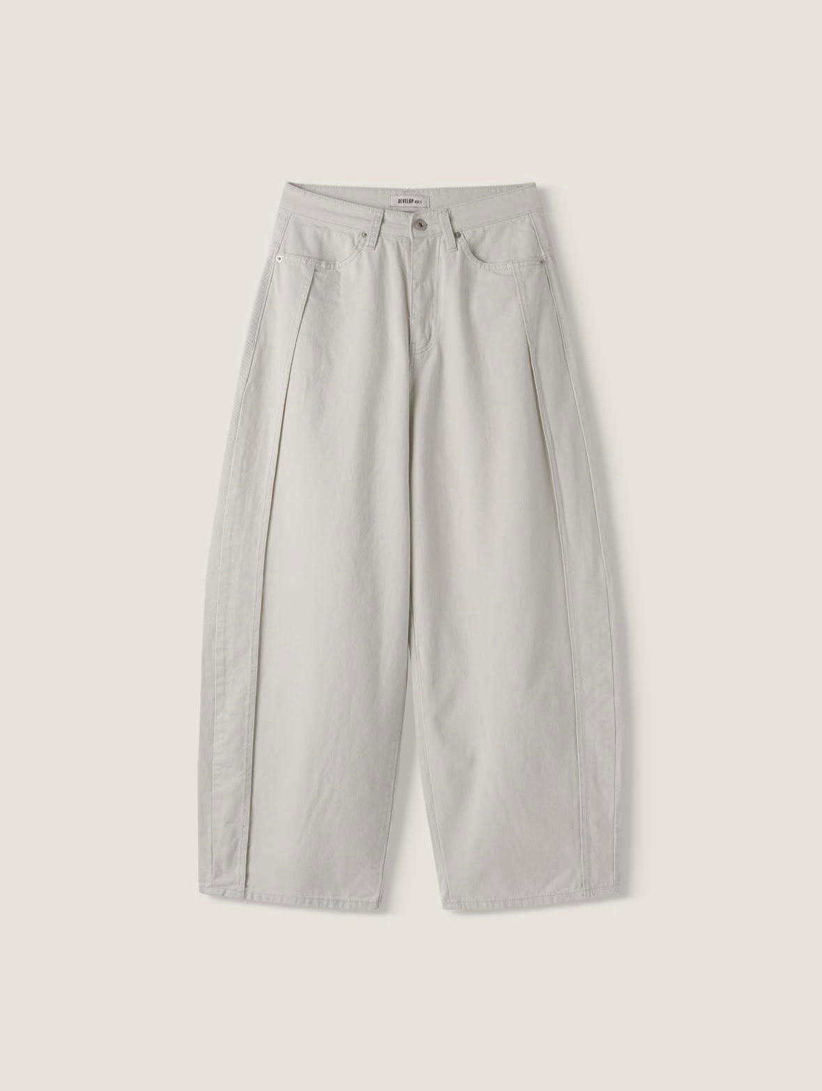 Side-Cutout Scimitar Pants