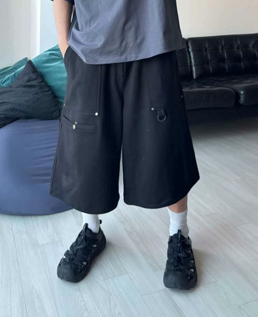 D-Ring Pocket Ankle Pants
