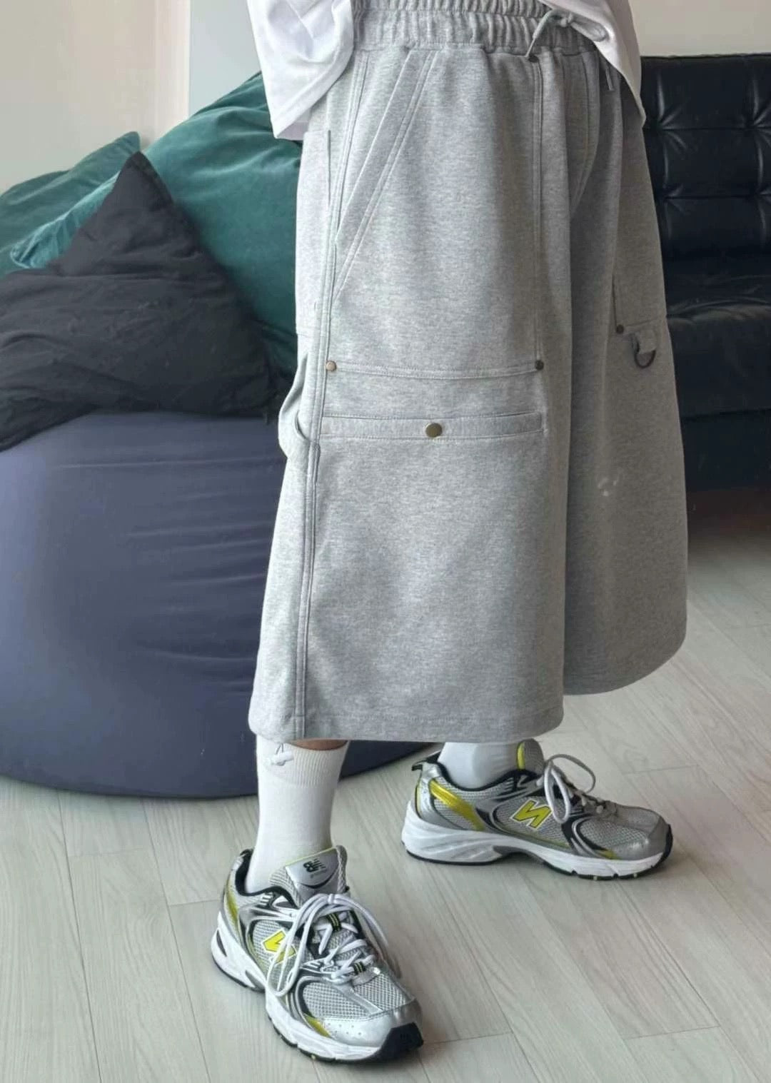 D-Ring Pocket Ankle Pants