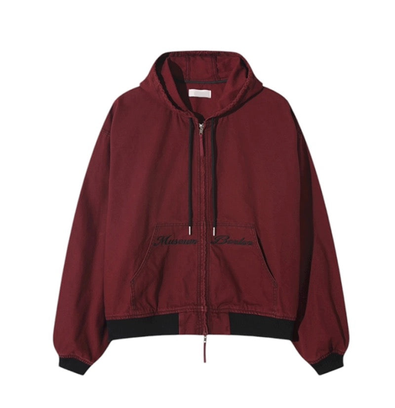 Vintage Workwear Zip-Up Jacket