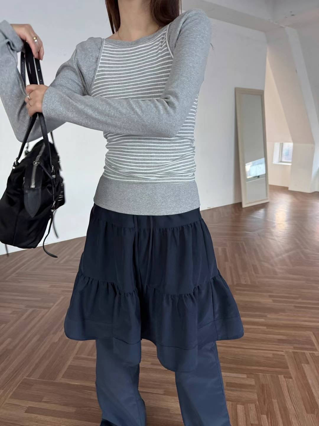 蛋糕LAYER裙褲