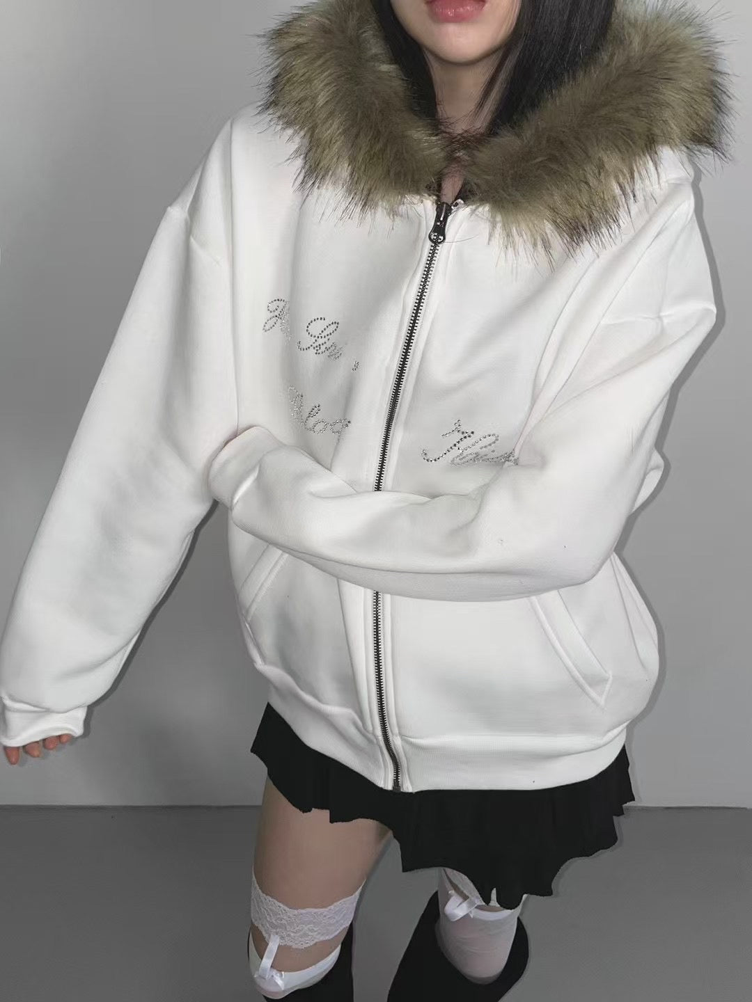毛毛帽JACKET