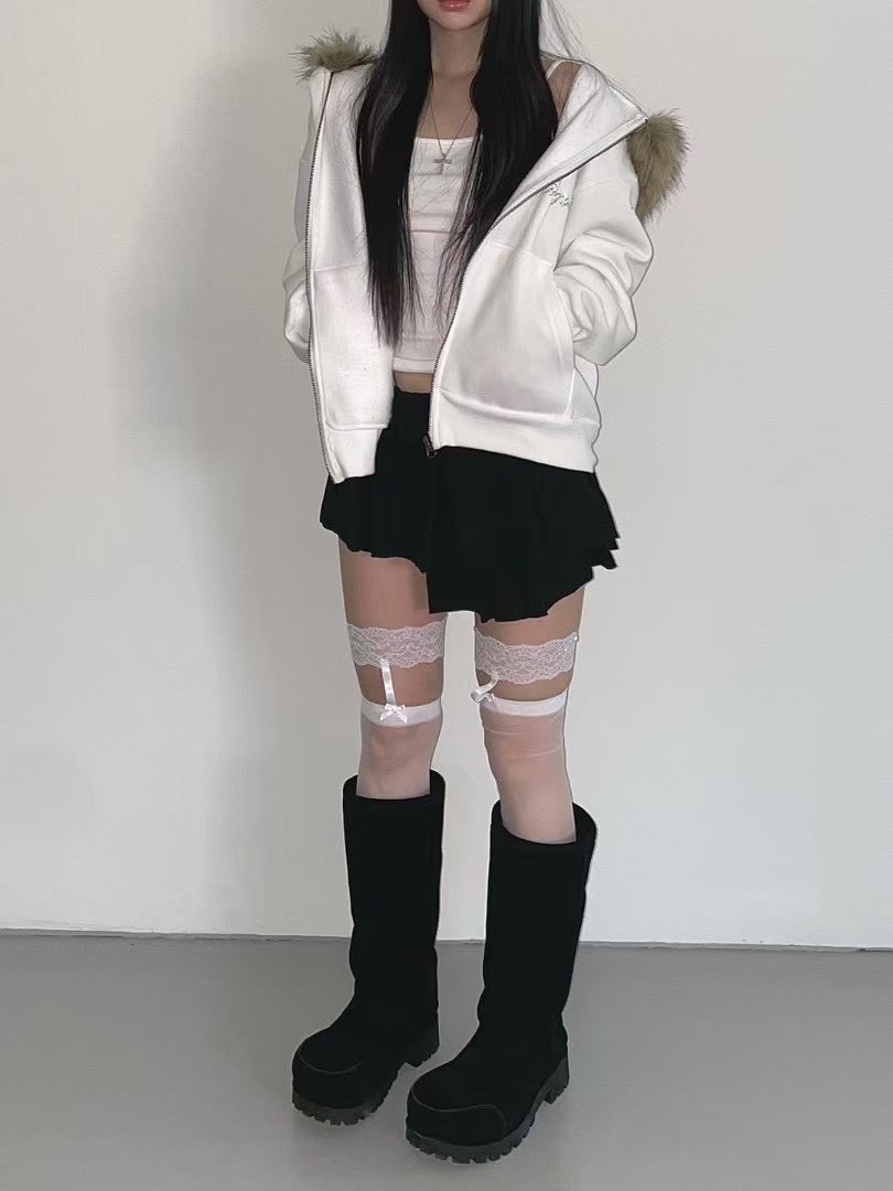 毛毛帽JACKET