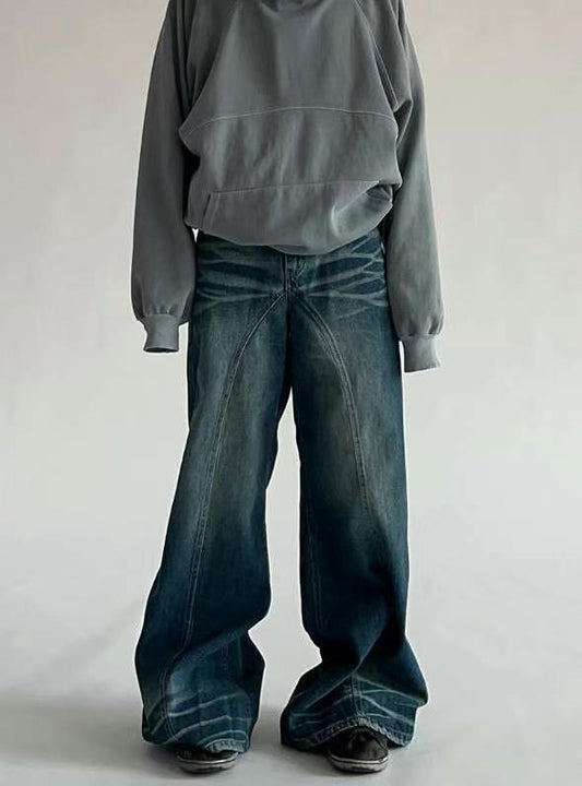 喇叭牛仔褲 unisex