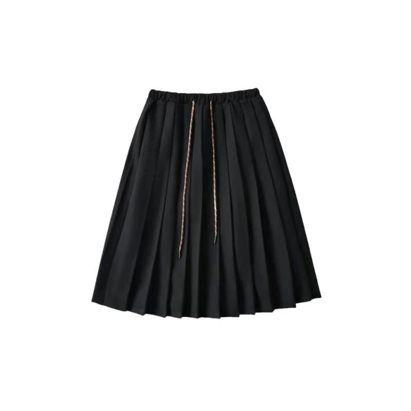 Suit pleated skirt