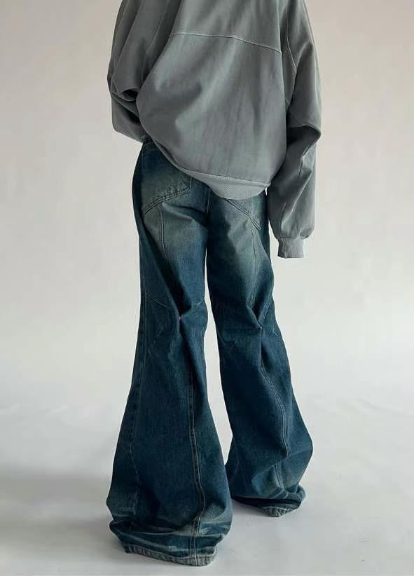 喇叭牛仔褲 unisex