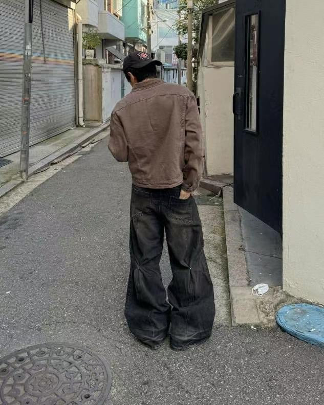喇叭牛仔褲 unisex