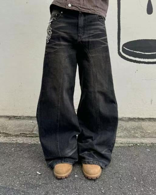 喇叭牛仔褲 unisex
