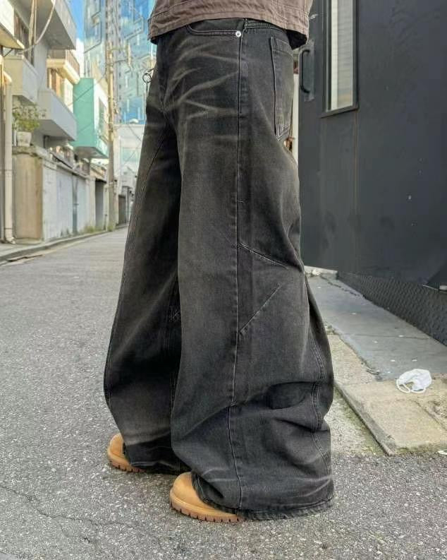 喇叭牛仔褲 unisex