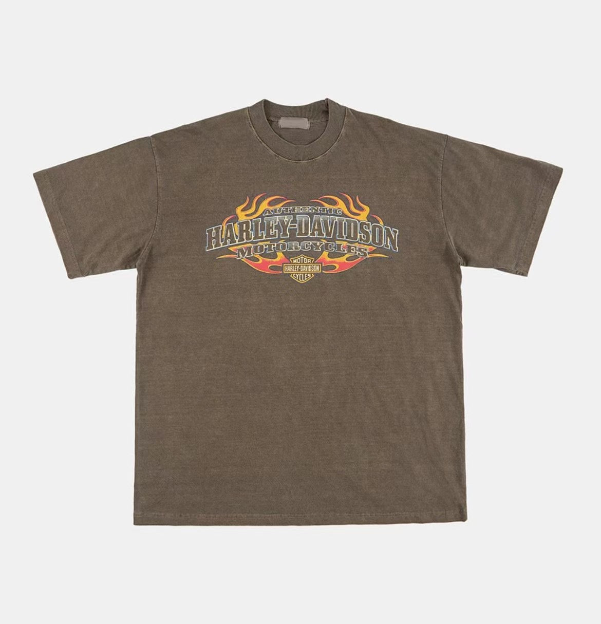 Fire printing pigment t-shirt