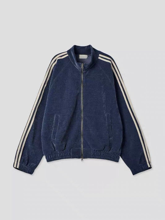 Velvet Athletic Jacket
