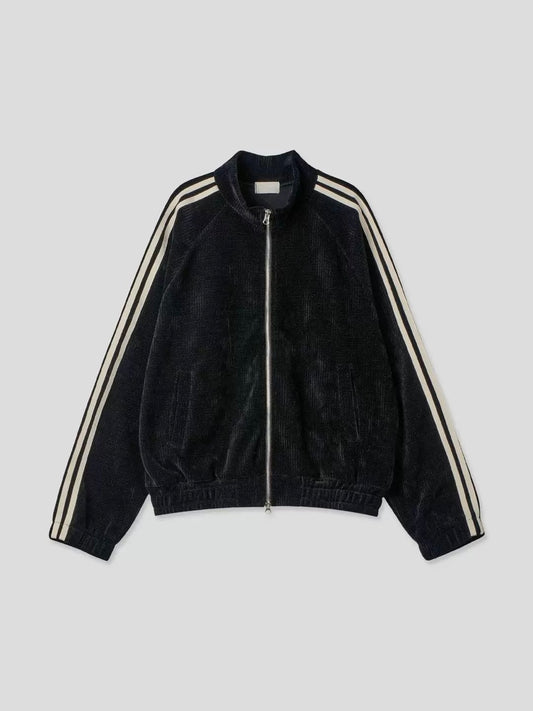 Velvet Athletic Jacket