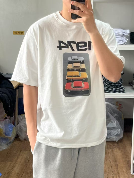 1974復古汽車短袖T恤
